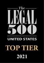 Legal 500 US_top_tier_firm_2021 Legal 500 USA top tier firm